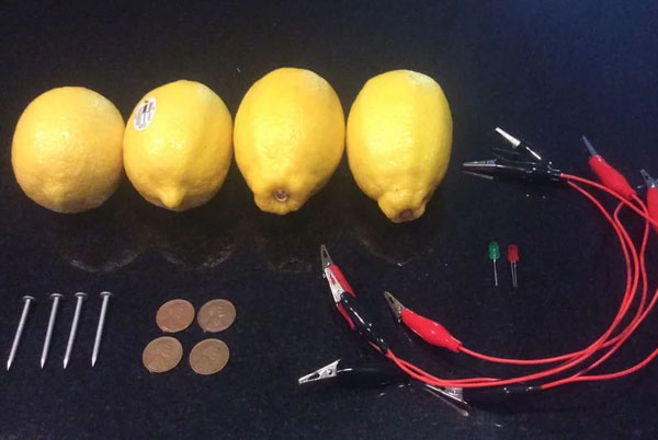 Lemon Batteries