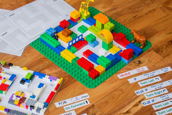Coding a LEGO Maze