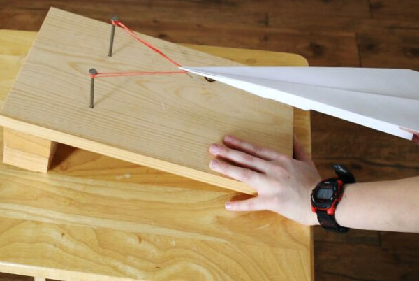 Paper Airplane Launcher