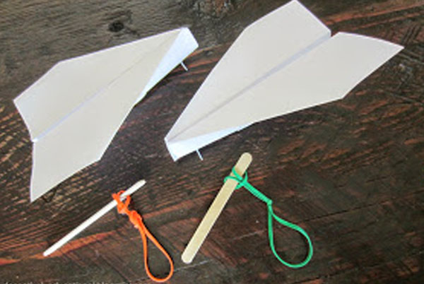 Paper Plane and Launcher