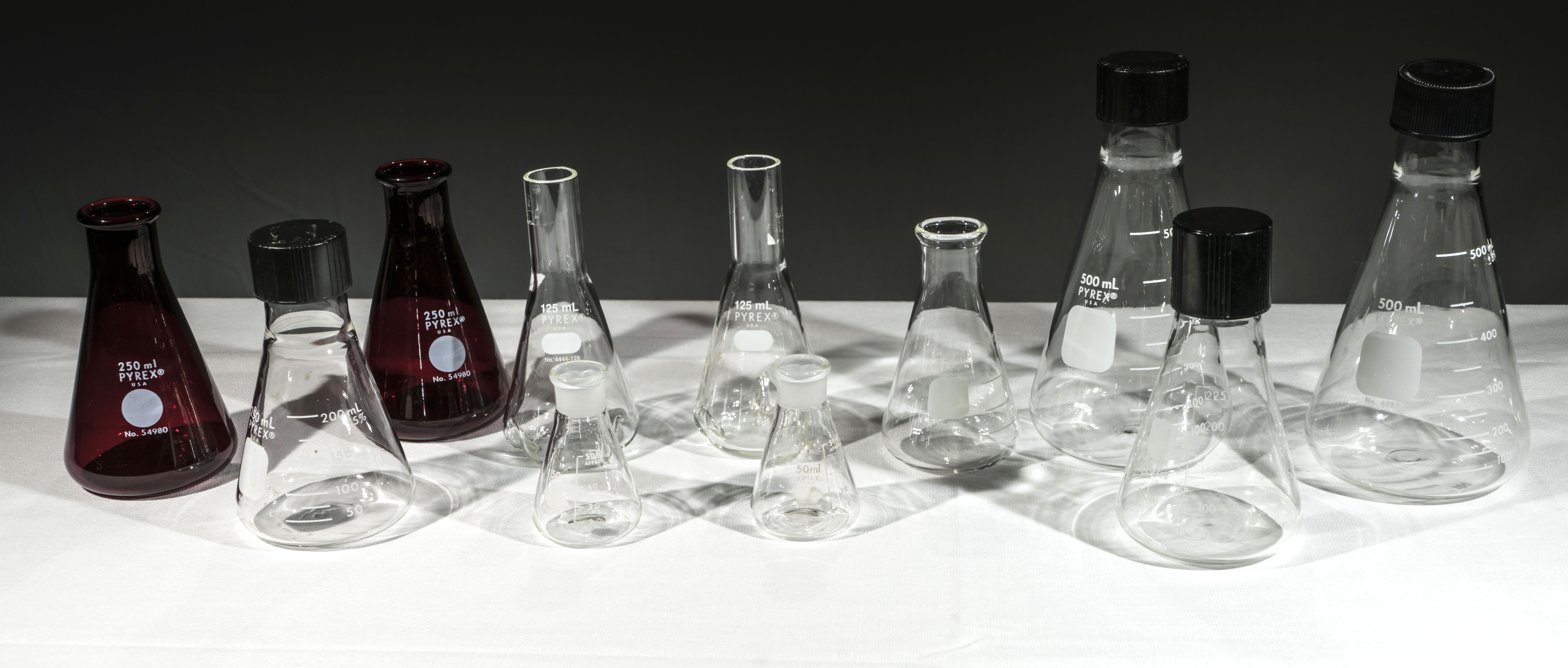 erlenmeyer flasks
